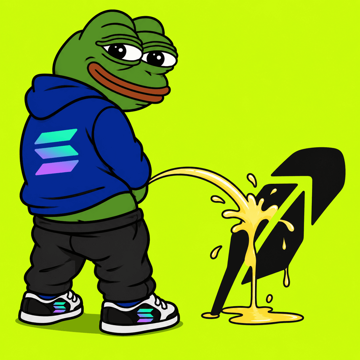 Pepe crypto artwork for soltoken.fyi